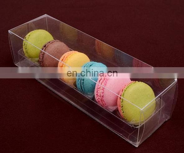 2015 rectangle pvc cake trasparent box