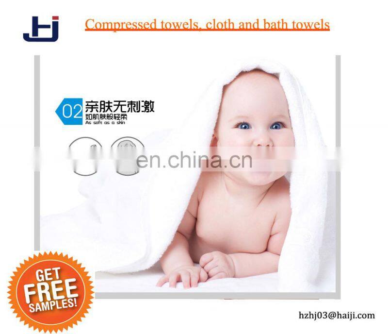 Alibaba wholesale natural compressed multipurpose and beach towel