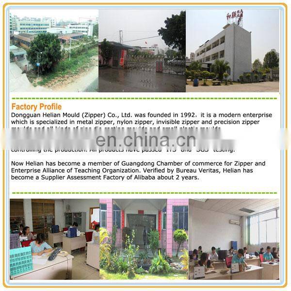 Excellent #3 L type nylon zipper hot sale dtm tape durable nylon zipper