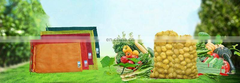 PE Potatoes Woven Leno Mesh Net Bag 25-50 kg For Packing Onions and Oranges