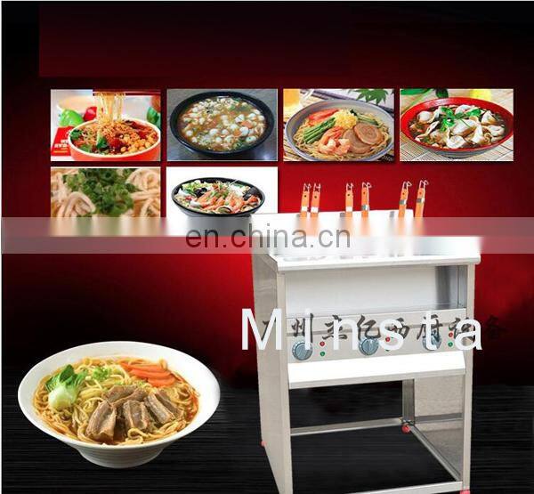 Gas convection pasta cooker & bain marie /noodle cooker with 6 baskets