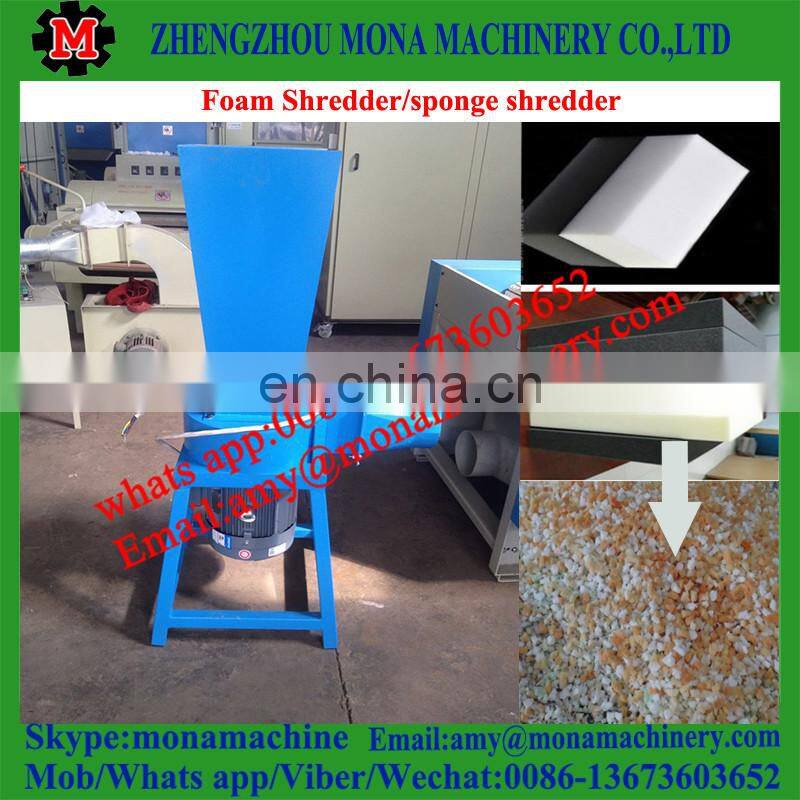 Successed technical reliable quality Sponge smashing machine|foam shredding machine|Foam Crushing Machine