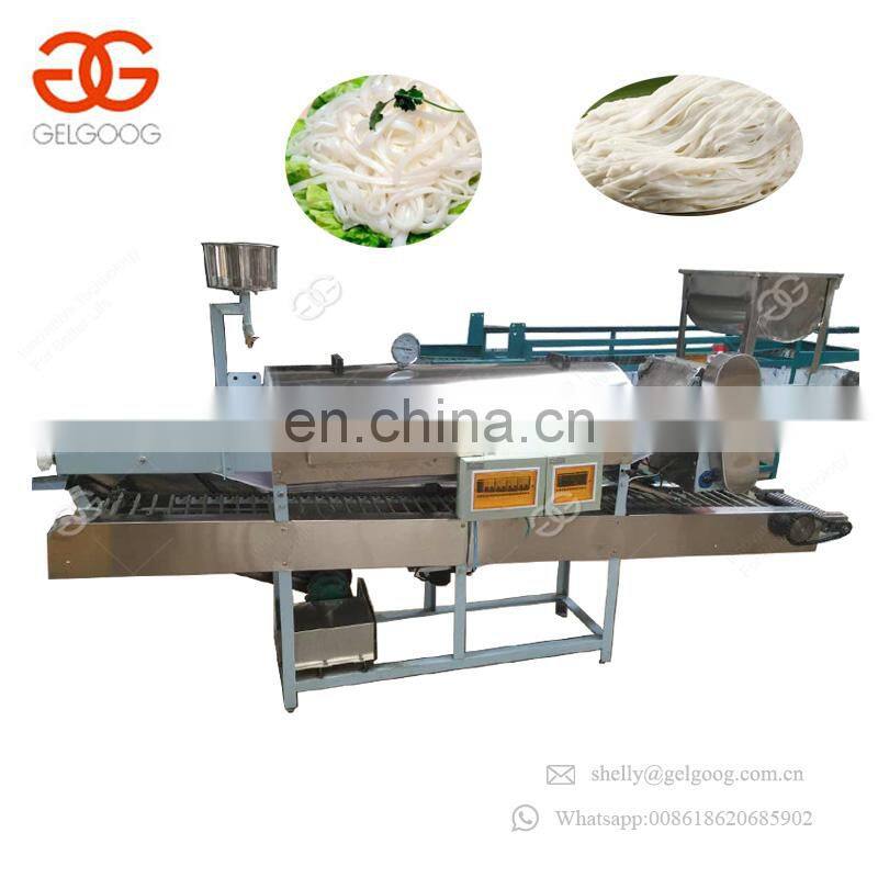 Automatic Vermicelli Ho Fun Noodle Chinese Hefen Making Equipment Rice Spaghetti Machine With Ce Certification