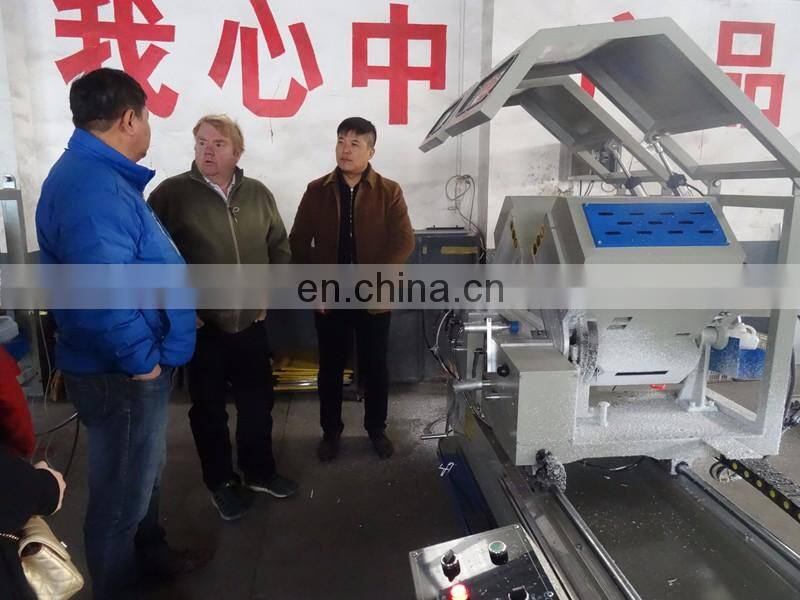 Aluminium profile cutting saw machine