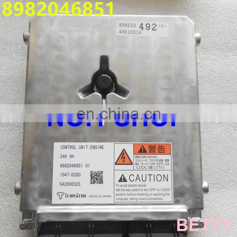 High quality ECU 8982046851/8-98204685-1 for 4HK1 8-98085468-0 /8-98233492-0 /8-98126055-0