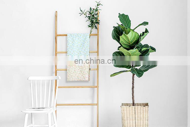 2018 new design Korean style fresh floral pattern soften microfiber face washer towels
