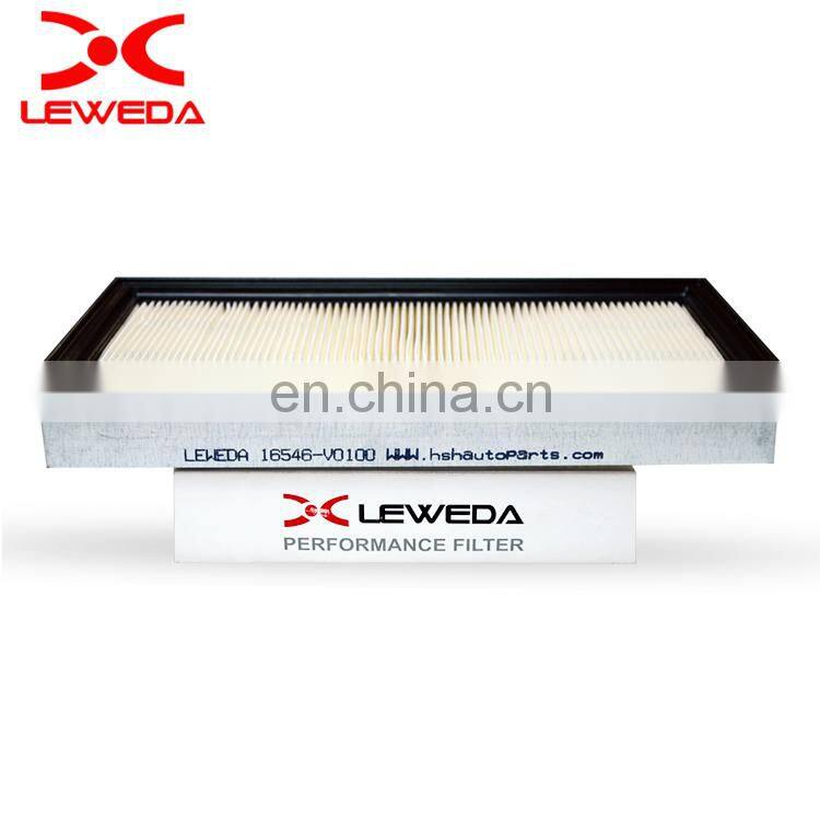 China manufacturer best hepa engine air filter 16546-V0100