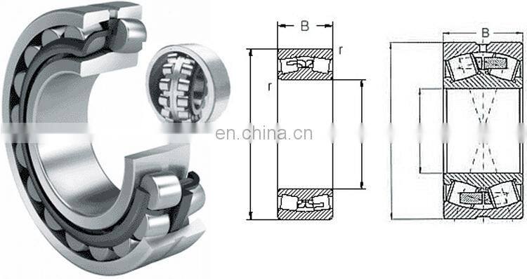 Original quality spherical roller bearing 22207 bearing