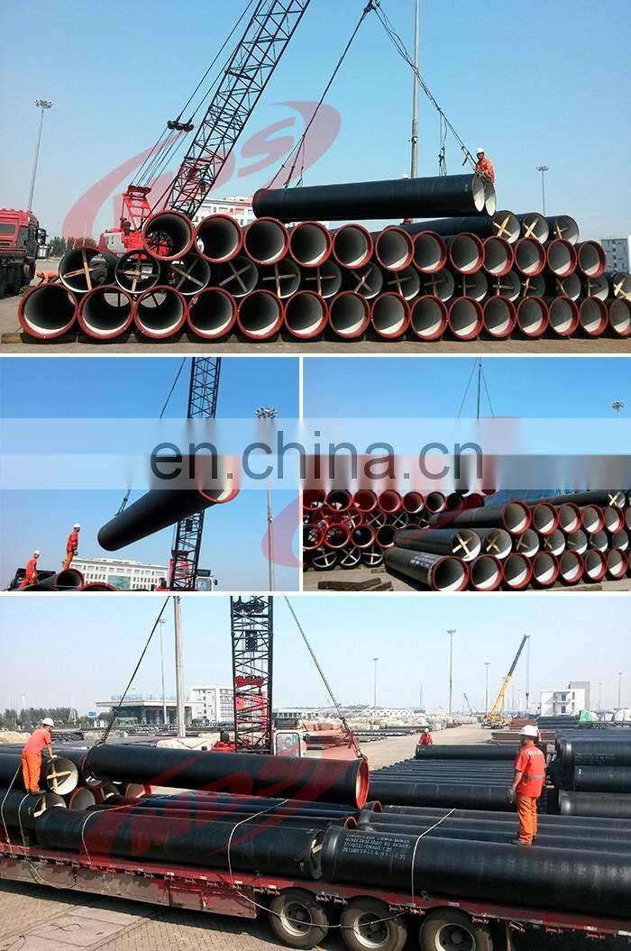 8 inch ductile iron di tee water pipe class c40