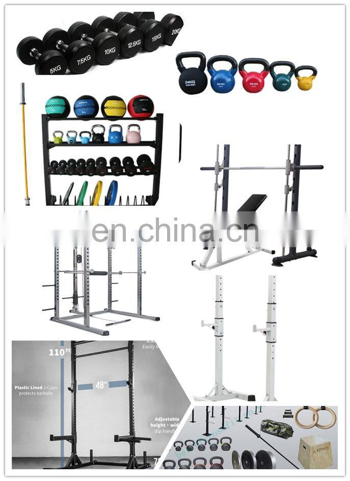Multi-function Gym Fitness Equipment Adjustable Squat Rack Stand