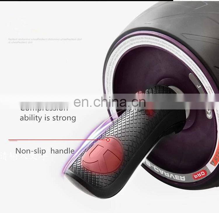 Top Selling No Noise ab Wheel Roller Body Building Fitness Equipment Abdominal Roller