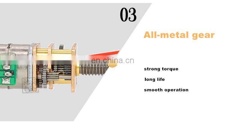 ChiHai Motor CHS-GM12-10BY-55M4 2 phase 4 wire Stepper Gear Motor 39 Ohm DC 5.0V 12.0V Long Thread Reduction Motor