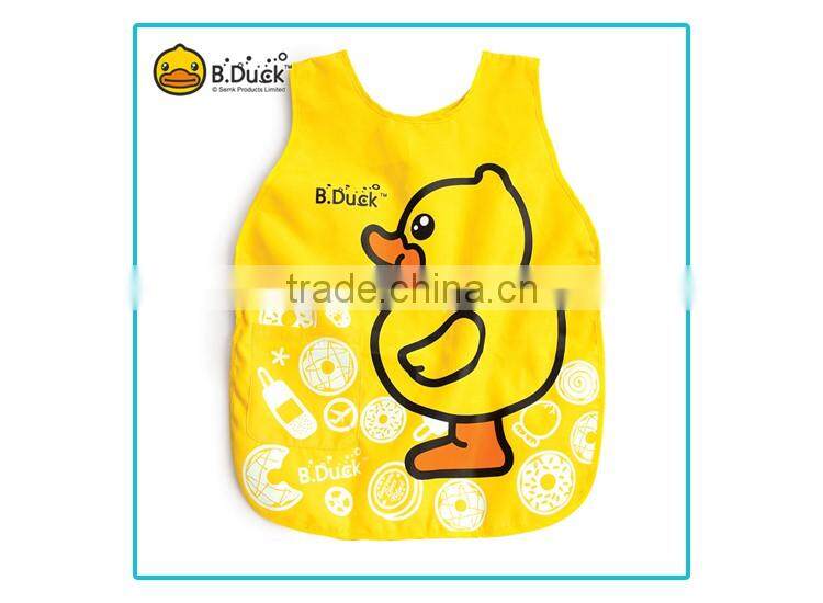 Popular B.Duck design nylon and canvas aprons and muff sets for kids