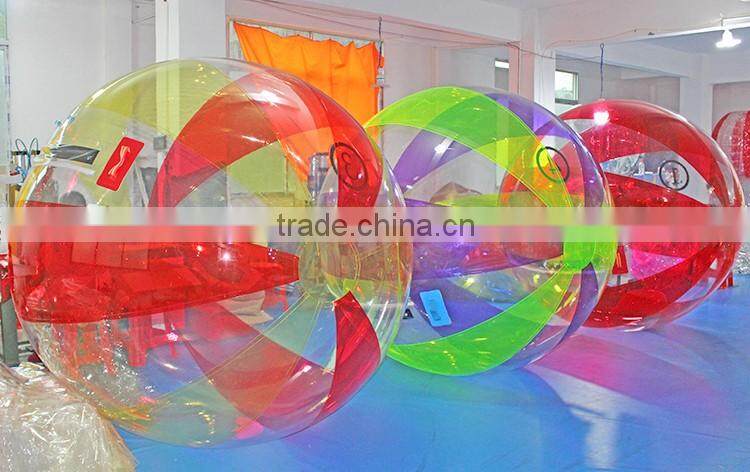 PVC and TPU water balls/Colourful Water Walking Ball/Human Bowling Ball for sale