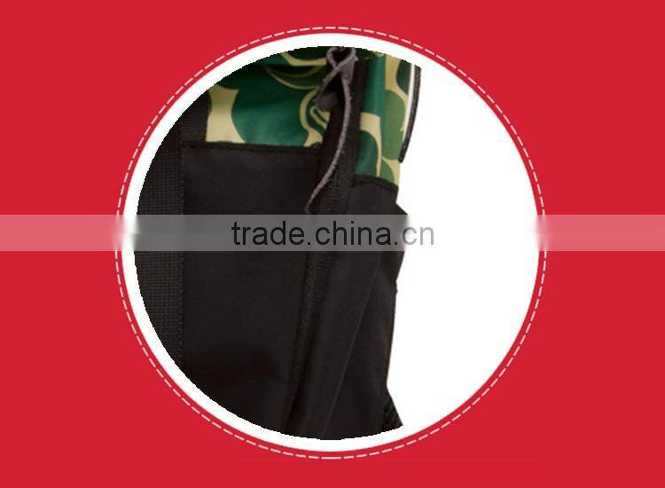 B.Duck design camouflage color nylon sports backpack bags