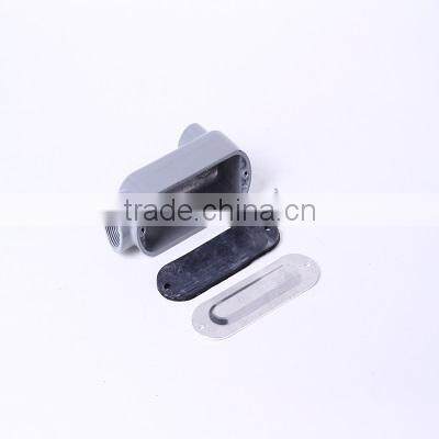 Electrical threaded Conduit Body LB type With Covers And Gaskets-1/2"-4" Powder Coated