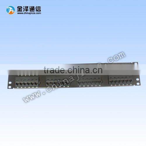 48 Port FTTH Cat5e utp Patch Panel