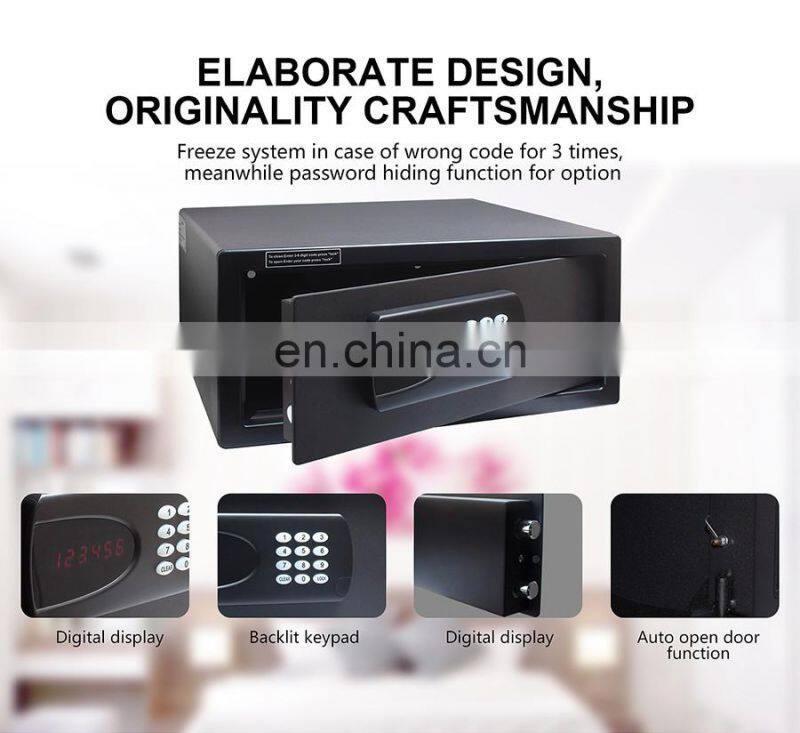 Honeyson new guest supply small wall digital security hotel safe