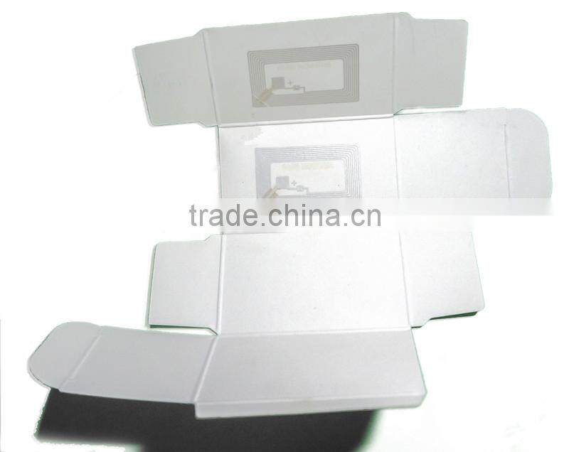 Impinj RFID small texture paper box for watches