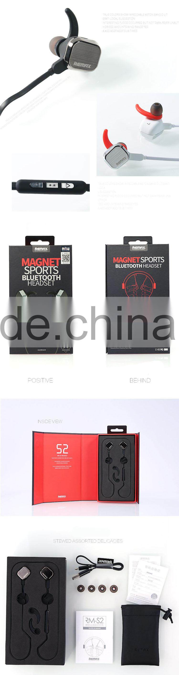 High quality popular bluetooth earphone Sports Stereo Bluetooth Headset sports wireless earphone for mobile