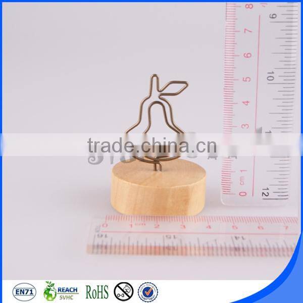 Antique design mini wood card holder