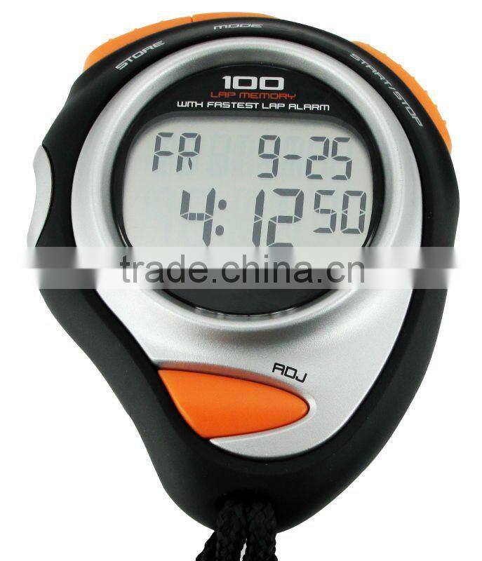 Chronograph Digital Timer Stopwatch Sport Counter
