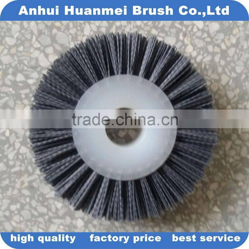 Small abrasive wire roller brush with high quality