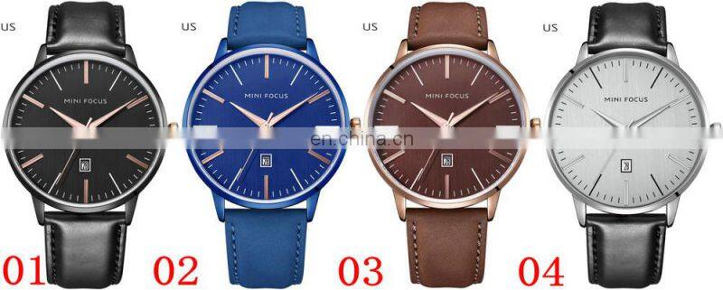 MINI FOCUS New Design Hot Selling Quartz Watch Casual Sport Daily Men Wrist Watches
