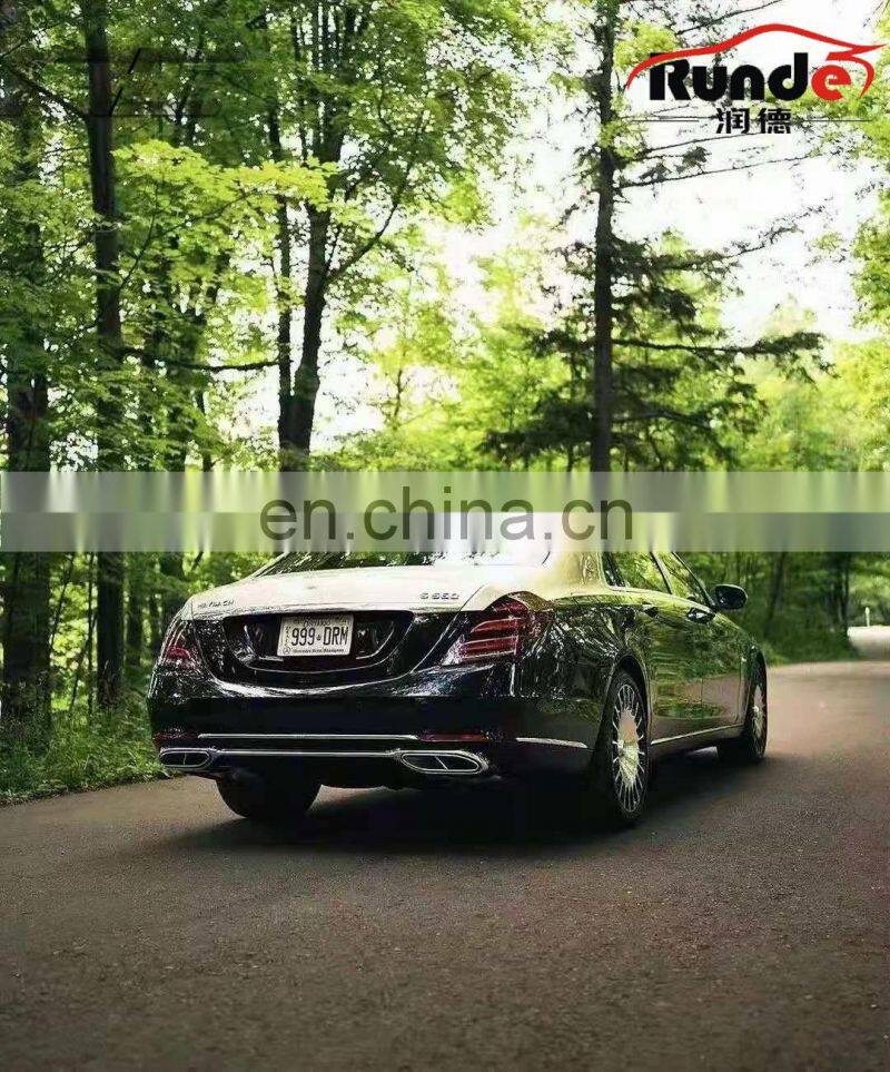 RUNDE MABAH Style Auto Car Full Bodykits Upgrad Facelift for 2014-2020 Mercedes S-Class W222