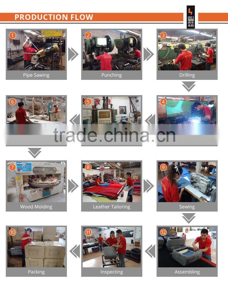 Spanish design aluminum bench waiting area chair for hospital H60A-2-E