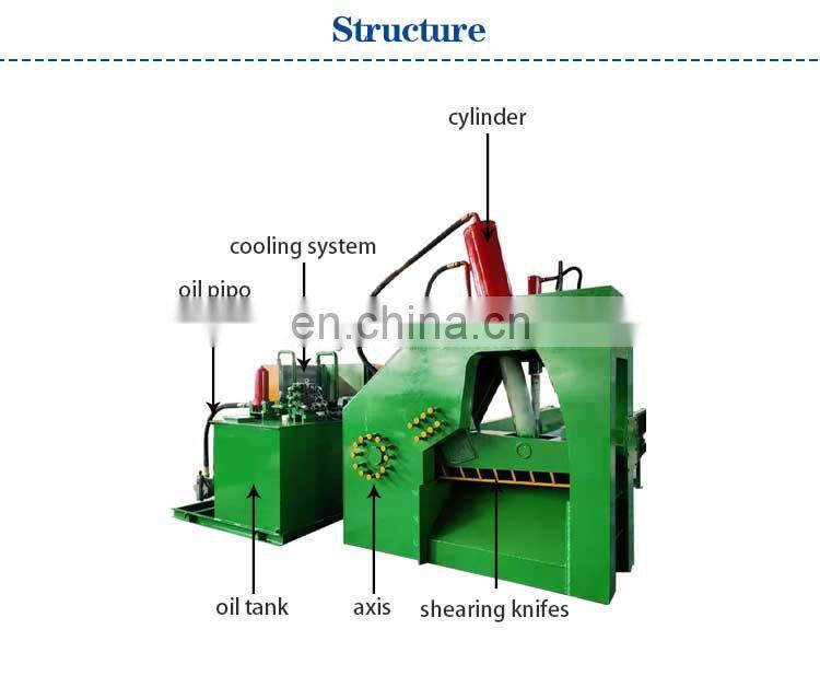 hydraulic gantry shear scrap metal machine to cut plate steel hydraulic metal shear