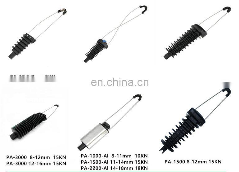 Factory cable accessories Series Anchoring Strain Wedge Cable Clamps