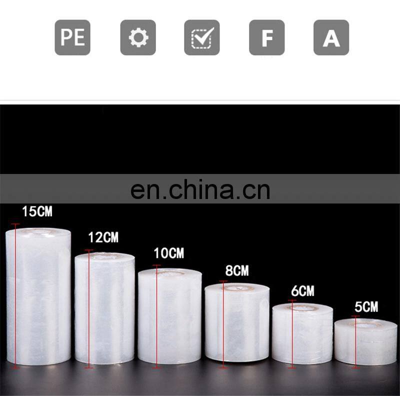 UTFQ500S semi automatic pallet plastic pe stretching wrapping film cutter Rrewinder machine price