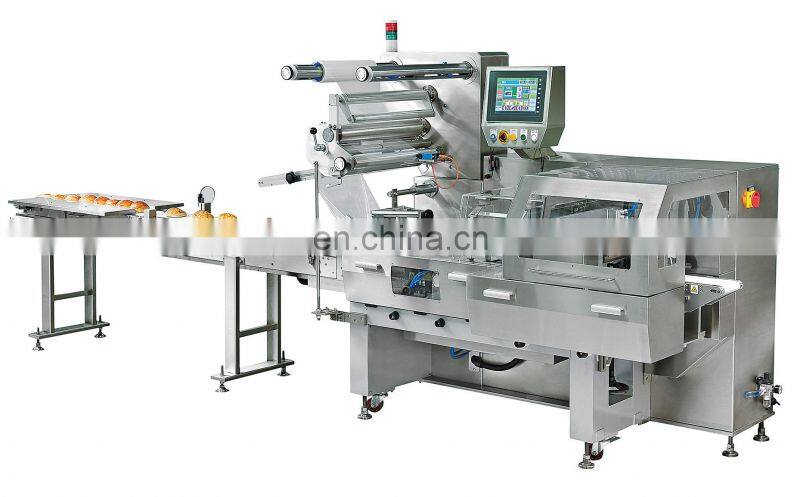 Coffee multipack gusseted bag horizontal flow packing machine