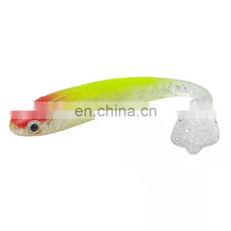 Byloo 2022 New 14 Colors Burst Larva Soft Bait 5.5cm / 7.5cm / 10cm Larva Rubber Fishing Lure With Cheapest Price