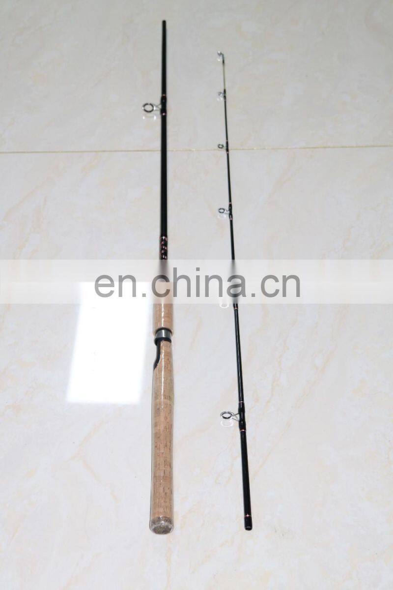 Simple, Cheap, Lure Fishing Rod with Cork Handle