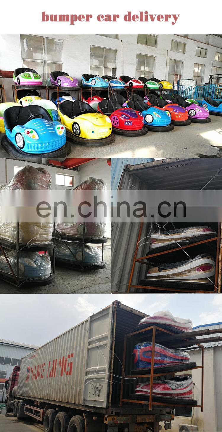 Shopping center round inflatable bumper car 1 seat ice bumper car