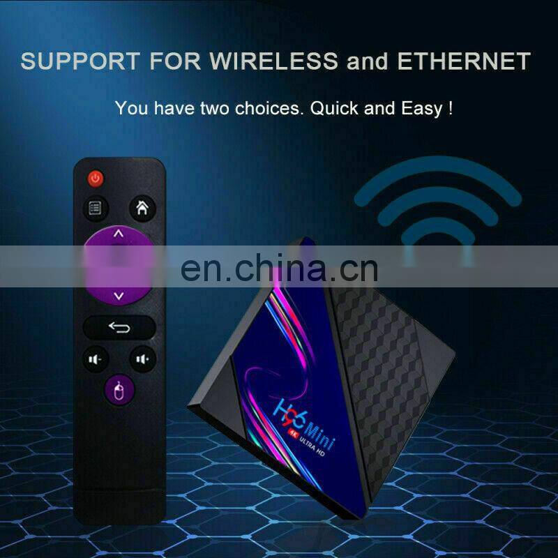 The latest Android 10.0 TV Box supports tiktok H96 Mini V8 RK3228A 1G/2G