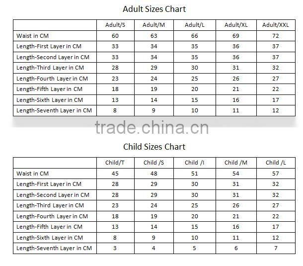 Beijing Hot Sale Girls Classical Tutu Skirt (4185)