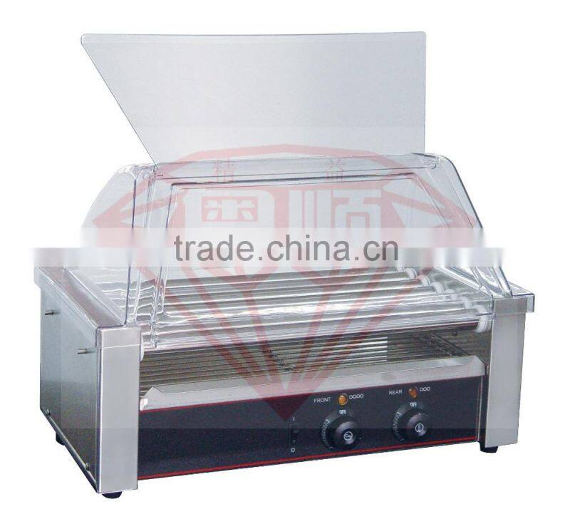 All stainless steel roller hot dog machine