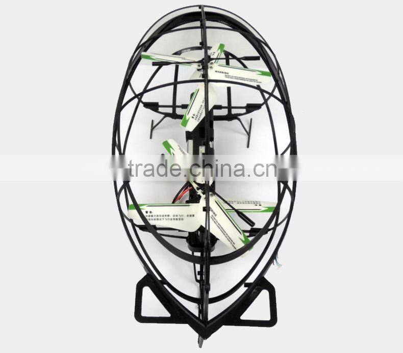 China Manufacture 3 Channel RC Flying Football with gyroscope RC Airship RC Helicopter