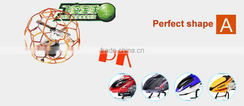 China Manufacture 3 Channels Mini Flying Football with gyroscopte and Infrared transmitter