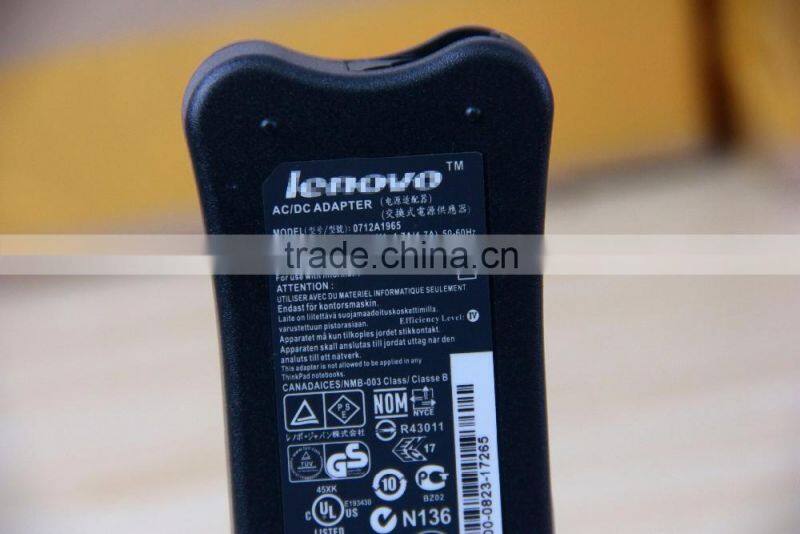 laptop adapter for lenovo adp-65yb 19V 3.42A adapter for ibm Y650 5.5mm*2.5mm Notebook Charger
