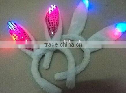 Popular LED Flashing Bunny Ears For Halloween
