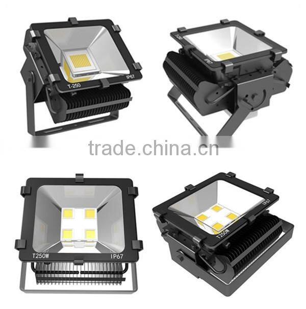 new quality bridgelux osram flood light led IP67 outdoor 250w watt led flood light