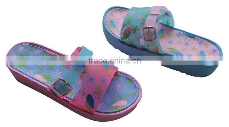 women fashion rubber slipper hign heel slipper