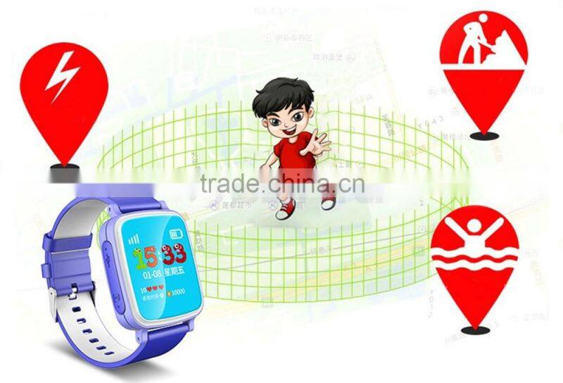 Colorful 1.44inch Screen Kids Phone Wrist Watch Mobile Phone GPS Child Locator Watch