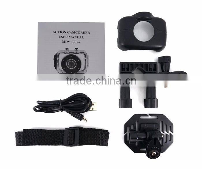DV-123SD waterproof wifi action camera