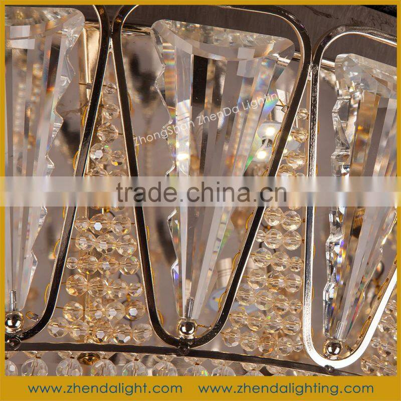2015 new decorative LED crystal Ceiling Light with K9 crystal ball