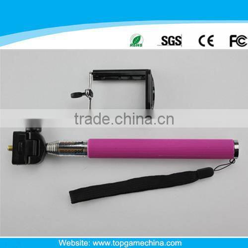 Model Z07-1 Multicolor selfie monopod for samsung note 3 n900